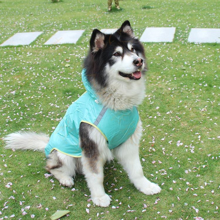 ドッグウエア 犬服 ペット服 ペットウエア 犬 愛犬 ペット レインコート防撥水 パーカー 雨 カラフル レイン ペットグッズ 洋服 秋 冬 シンプル カジュアル
