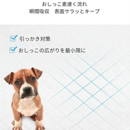 <a href="https://www.qoo10.jp/gmkt.inc/Search/brand.aspx?brandno=109151" target="_blank" class="title_brand" id="btn_brand" title="Honeycare">Honeycare</a>ペットシーツ 薄型 ペットシート　犬猫 サイズ選択可 レギュラー800枚 ワイド400枚 スーパーワイド200枚