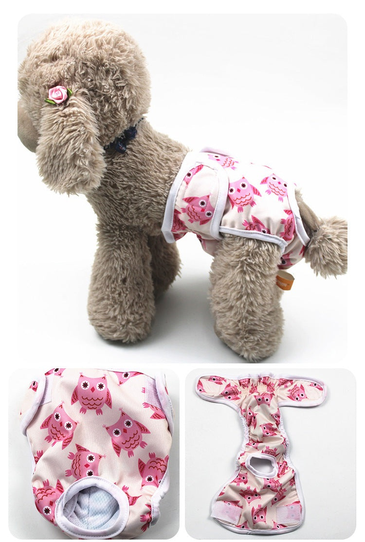 【急速出荷】犬用 生理パンツ マナーパンツ 女の子用 犬服 ドックウェア オムツ サニタリーパンツ 大型犬 中型犬 小型犬 衛生 しつけ用品 おむつカバー 洗える 雌犬 発情期用 メス マーキング 尿