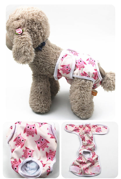 【急速出荷】犬用 生理パンツ マナーパンツ 女の子用 犬服 ドックウェア オムツ サニタリーパンツ 大型犬 中型犬 小型犬 衛生 しつけ用品 おむつカバー 洗える 雌犬 発情期用 メス マーキング 尿