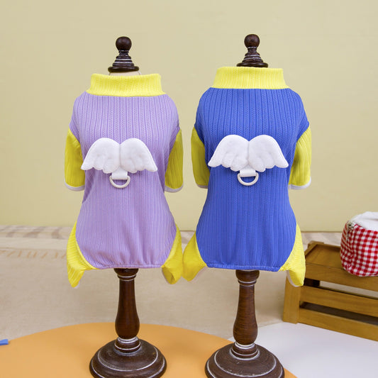猫 犬 洋服 犬服 ペット服 大中小型犬 ペット用品 犬/猫用 犬の服 ペットウエア 小型犬 中型犬 通気 可愛い ドッグウェア トレーナー 犬 服 ワンピース サロペット ビションフリーゼ 犬猫服
