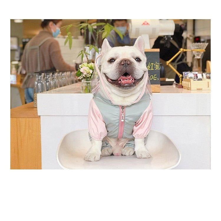 犬用 レインコート 中型犬 犬服 防水 ドッグ 小型犬 雨具 カッパ ドッグウエア ペット