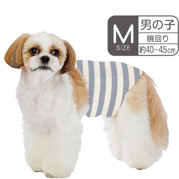 <a href="https://www.qoo10.jp/gmkt.inc/Search/brand.aspx?brandno=66334" target="_blank" class="title_brand" id="btn_brand" title="ペティオ">ペティオ</a>犬用オムツ frais フレス たっぷり吸収するエチケットパンツ 男の子用おむつ M 14枚 小型犬中型犬 短毛犬長毛犬 シーツ エチケットウェア Petio W27226