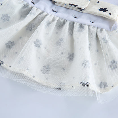 ペットウェア かわいい 犬の服装 猫と犬とペットのイブニングドレスペットの服 犬猫服　快適で可愛い 犬用品