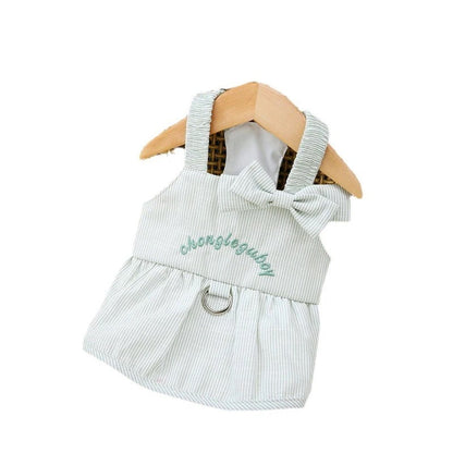 【新作犬猫服 登場】 犬服 ペット服 犬 洋服 新しい夏の韓国犬服スカートペット服