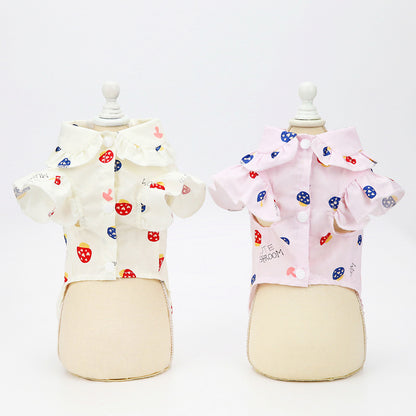 猫 犬 洋服 犬服 ペット服 大中小型犬 ペット用品 犬/猫用 犬の服 ペットウエア 小型犬 中型犬 通気 可愛い ドッグウェア トレーナー 犬 服 ワンピース サロペット ビションフリーゼ 犬猫服