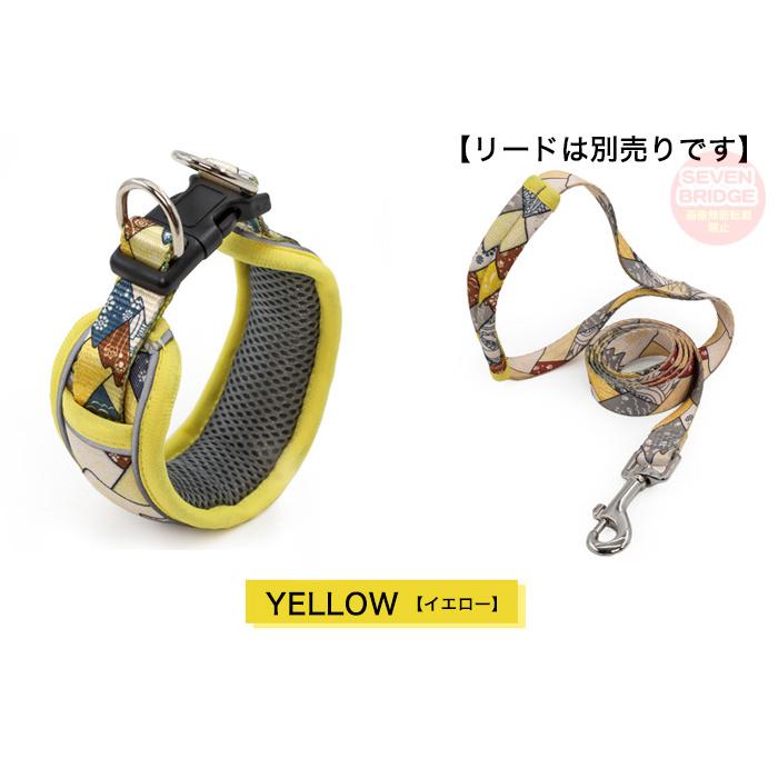 首や喉に優しい 和柄 ペット ペットグッズ 中型犬 ソフト 光反射 小型犬 大型犬 幅広 首輪 素材 犬 ドッグ