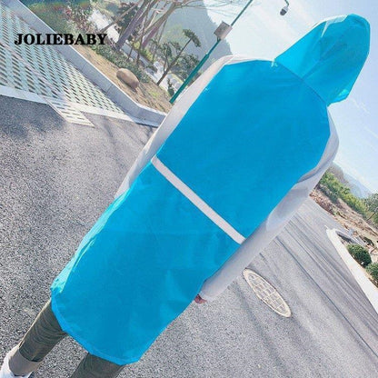 レインコート カバー 薄型 ペットとお揃いの服 中型犬/大型犬 ペアルック 飼い主とお揃い服 犬の服 犬とオーナーお揃い お散歩 雨具 梅雨対策