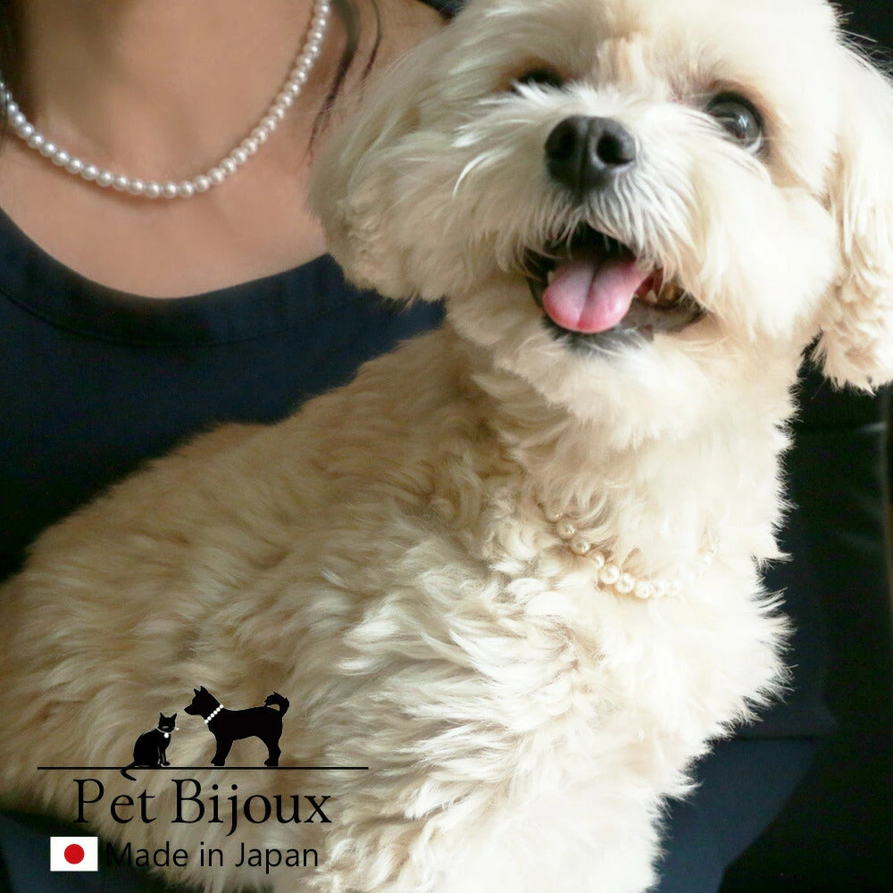 <a href="https://www.qoo10.jp/gmkt.inc/Search/brand.aspx?brandno=121124" target="_blank" class="title_brand" id="btn_brand" title="MELODY ACCESSORY">MELODY ACCESSORY</a>K18GP 送料無料 ペットアクセサリー 犬用 ネックレス 首輪 パール チョーカー 犬 いぬ DOG ねこ 猫 ペット 真珠 シンプル 小型犬 中型犬 かわいい おしゃれ