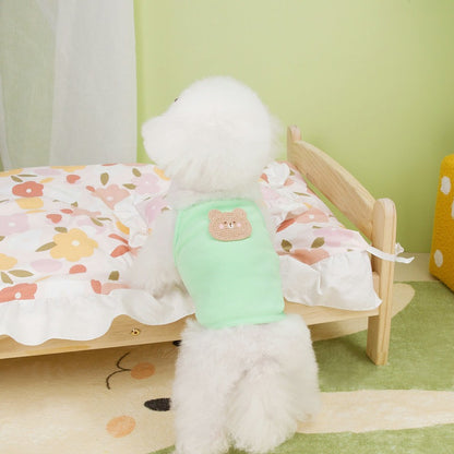 [犬 服]犬 洋服 ins人気商品 ペットの服小型犬新しい猫ベスト犬服夏薄いサスペンダー