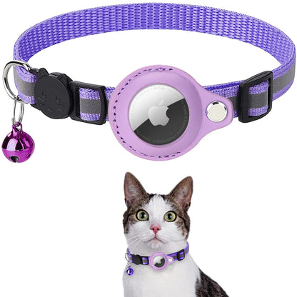 猫 首輪 エアタグケース gps 追跡 反射 犬 ペット用品 散歩 脱走防止 迷子 発見機 通院 災害 避難 安全対策