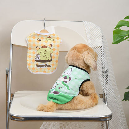 超人気 ペット かわいい チョッキ 洋風超萌猫犬 夏の涼しげ服 サンリオシリーズ キティ 通気服