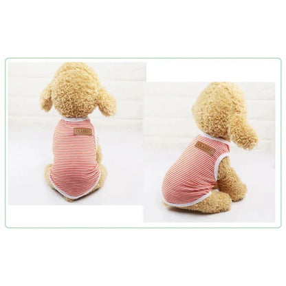 犬服 人気 おしゃれ 安い 袖なし かわいいタンクトップ クールペット服 中型犬小型犬 6カラー 大きいサイズあり