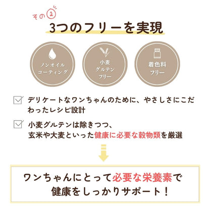 うまか 【 国産 無添加 】ドッグフード ドライ チキン 華味鳥 ヒューマングレード グルテンフリー グレインフリー 全犬種 全年齢 総合栄養食 3.0kg (1.5kg×2袋)
