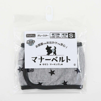 <a href="https://www.qoo10.jp/gmkt.inc/Search/brand.aspx?brandno=112304" target="_blank" class="title_brand" id="btn_brand" title="ペットプロ">ペットプロ</a>マナーベルト グレースター S 犬用 ペット用品