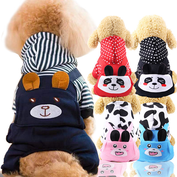 保温 ペット服 厚手 ペット 猫犬服 小中型犬 サロペット ドッグウエア ペット用品 犬用品 犬服