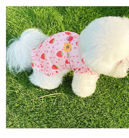 [犬 服]犬 洋服 ins人気商品 夏のペットの犬の服軽量で通気性の抗脱毛猫