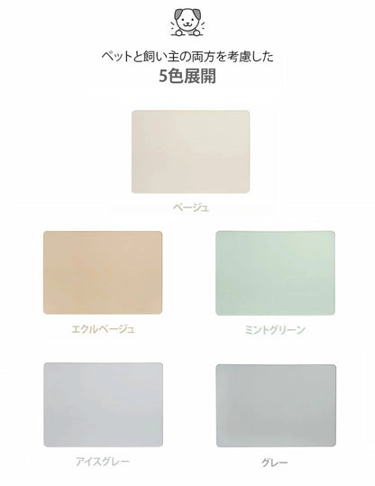 <a href="https://www.qoo10.jp/gmkt.inc/Search/brand.aspx?brandno=33710" target="_blank" class="title_brand" id="btn_brand" title="ルームアンドホーム">ルームアンドホーム</a>エッジシリコンマット 55cm45cm 【リコメン堂限定オリジナルカラー 3色】薄型 防臭防水機能付き トイレトレー ペットトイレ 薄型 ペット シート シーツ ペットシート 【roomnhom