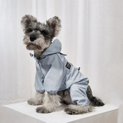 犬 犬用スリッパ 犬の服 冬服 暖かい服 雨具 小型犬 中型犬 フード付き 雪 梅雨 雨具