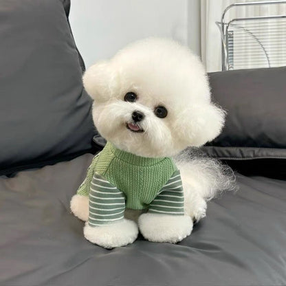 かわいい 猫 犬の服 秋冬物 新しいスタイル ビションフリーゼ テディ シュナウザー ペット用あったかボトムシャツ ホームウェア 犬 服 犬の服 犬 洋服 犬の服夏 犬洋服
