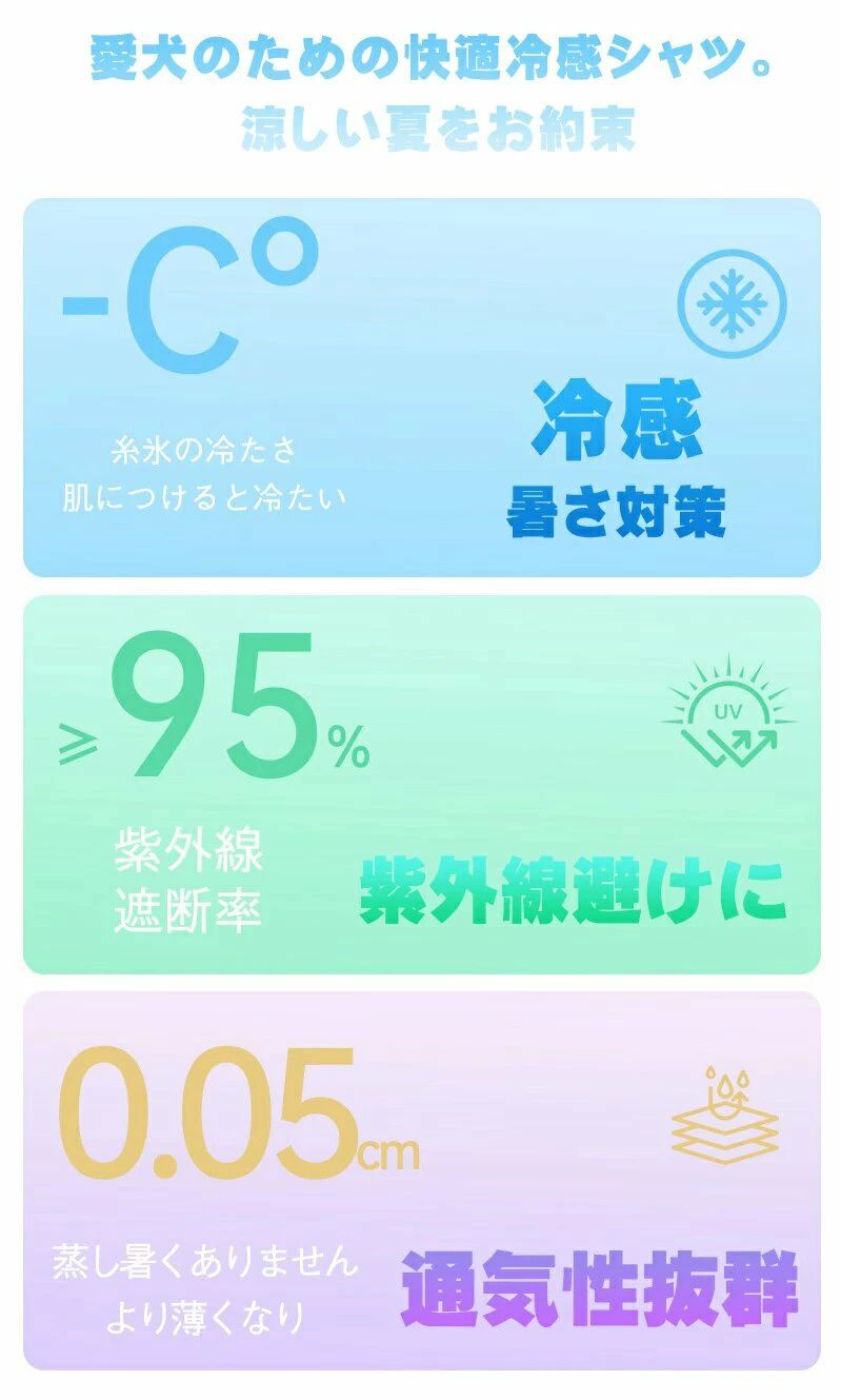 超人気 犬小型犬ロンパース接触冷感防虫大型犬服カバーオール可愛いつなぎ袖あり犬服犬の服服暑さ対策虫よけクールひんやり犬服ウェアペット服防虫虫よけ部屋着