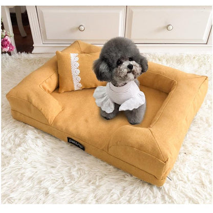 犬ベッド 犬のベッド 洗える 小型犬 中型犬 大型犬 室内用 あったか かわいい 屋内 暖かい 猫 犬 ペットベッド 枕付き シンプル 可愛い ふわふわ 3色