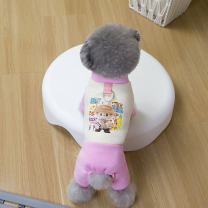 猫 犬 洋服 犬服 ペット服 大中小型犬 ペット用品 犬/猫用 犬の服 ペットウエア 小型犬 中型犬 通気 可愛い ドッグウェア トレーナー 犬 服 ワンピース サロペット ビションフリーゼ 犬猫服