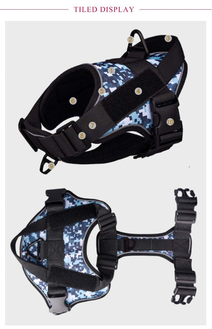 パワーハーネス 犬用 ハーネス ハンドル付 ソフト しっかり固定 超小型犬 小型犬 飛び出し防止 大型犬 胴輪 簡単装着 ハンドルハーネス 反射テープ 衝撃吸収 大型犬 中型犬 小型犬 超大型犬 中型
