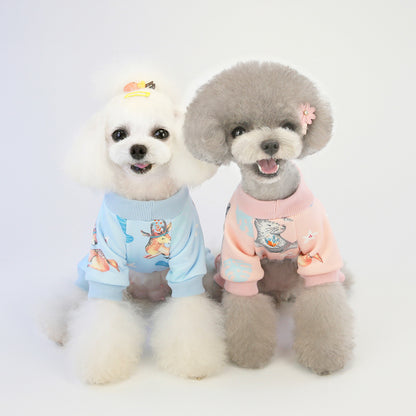 猫 犬 洋服 犬服 ペット服 大中小型犬 ペット用品 犬/猫用 犬の服 ペットウエア 小型犬 中型犬 通気 可愛い ドッグウェア トレーナー 犬 服 ワンピース サロペット ビションフリーゼ 犬猫服