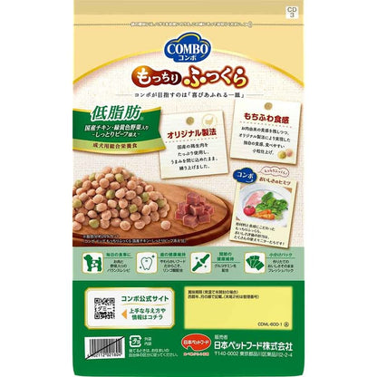 コンボドッグもっちりふっくら低脂肪600g 1011308 日本ペットフード株式会社