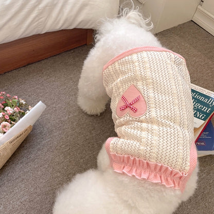 [犬 服]犬 洋服 ins人気商品 ペット犬服かわいい薄型通気性愛メッシュスリング小型犬猫ベスト