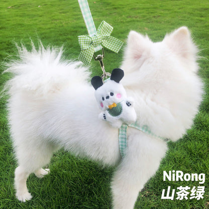 メガ割犬牽引ロープ漫画散歩犬牽引ロープ胸ストラップ屋外犬ロープ犬チェーン猫ロープ猫博美テディ963