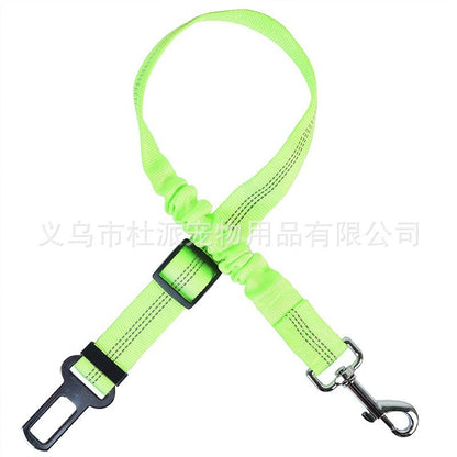 【IRC】ペット用品カーシートベルト犬の鎖格納式緩衝弾性反射安全ロープの鎖犬の鎖