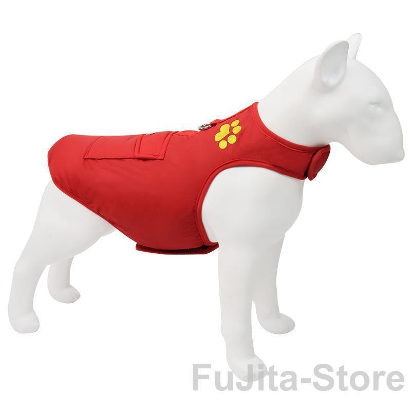 ペット服 犬服 ドッグウェア ダウンジャケット 防寒 秋冬 ワンちゃんの服 大型犬 中綿ジャケット 裏起毛 リバーシブル 冬 暖かい服 コスチューム 小型犬 中型犬