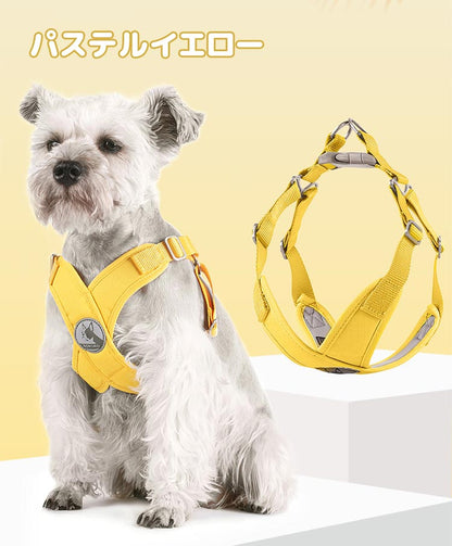 負担軽減 ハーネス 小型犬 中型犬 老犬 胴輪 リード付き 犬用 犬具 リードセット オシャレ 可愛い
