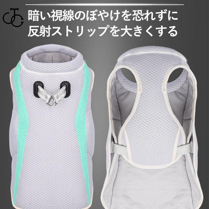 ペット用品 ペット服 熱中症対策 クールベスト 対策 夏 着せやすい 接触冷感 小型犬 犬 ひんやりベスト ひんやり 中型犬 ペット 冷感犬服 猫