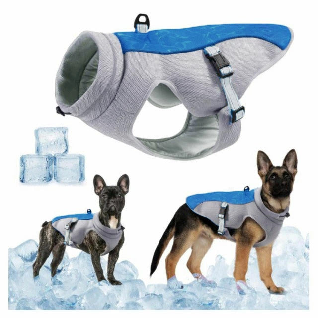 キャンペーンイテムドッグウエア クール 熱中症対策 ペット 犬服 大型犬 犬用 ひんやり ドッグウェア 小型犬用 暑さ対策 クール クール 冷感クール 接触冷感 クールウエア 着脱簡単 通気 着せや