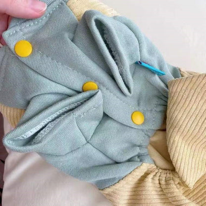 犬服 春と秋 ビブパンツ ペット ビションフリーゼ テディ キャッツ 小型犬 コーデュロイ 軽量 快適 犬 服 犬の服 犬 洋服 犬の服夏 犬洋服