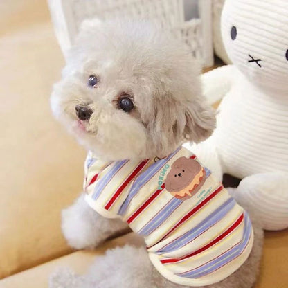 夏用ペット服 犬 テディ ビション マルチーズ ヨークシャー 猫 ペット 薄手 かわいい 脱毛防止犬 服 犬 犬の服 犬 洋服 犬の服夏 犬洋服