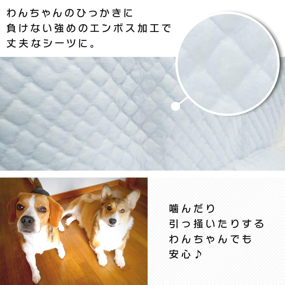 【Amazon.co.jp限定】 Smart Basic ペットシーツ 超厚型 お徳用 超厚型ふつうサイズ(200枚) (ケース販売)