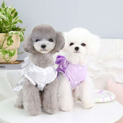 猫 犬 洋服 犬服 ペット服 大中小型犬 ペット用品 犬/猫用 犬の服 ペットウエア 小型犬 中型犬 通気 可愛い ドッグウェア トレーナー 犬 服 ワンピース サロペット ビションフリーゼ 犬猫服
