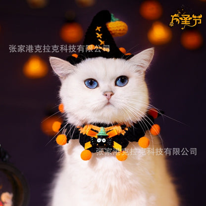 ねこ/犬用品 首輪マフラー サンタマフラー ハロウィンギフト プレゼント お祝い 大人気 着脱簡単 可愛い 散歩 旅行 撮影用 ペット服 記念撮影 INS tiktok かわいい ペット用品 ペット