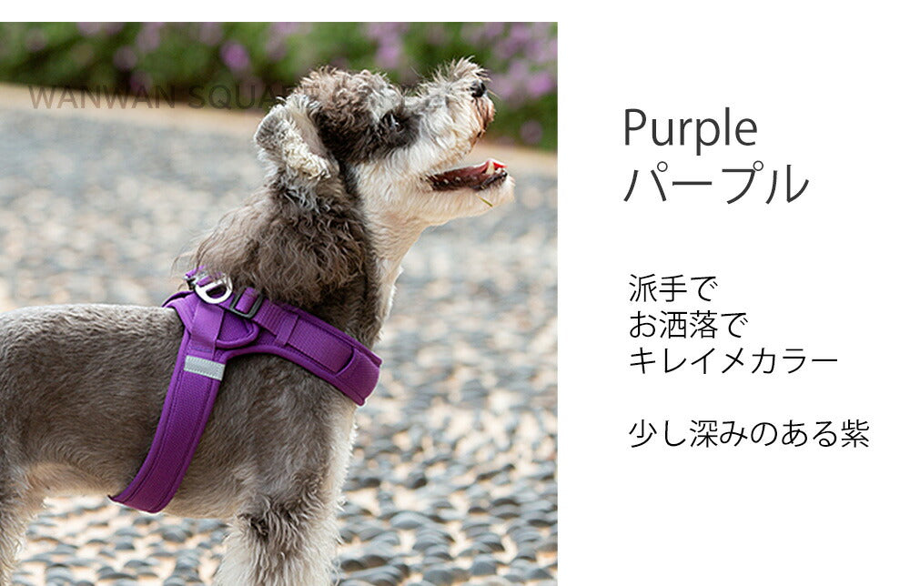小型犬 可愛い クッション 中型犬 ライト＆ソフトハーネス 胴輪 メッシュ 立体構造 犬 ハーネス Truelove 痛くない 軽い ブランド 全13色 ハーネス