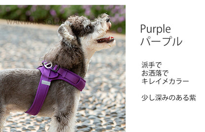 小型犬 可愛い クッション 中型犬 ライト＆ソフトハーネス 胴輪 メッシュ 立体構造 犬 ハーネス Truelove 痛くない 軽い ブランド 全13色 ハーネス