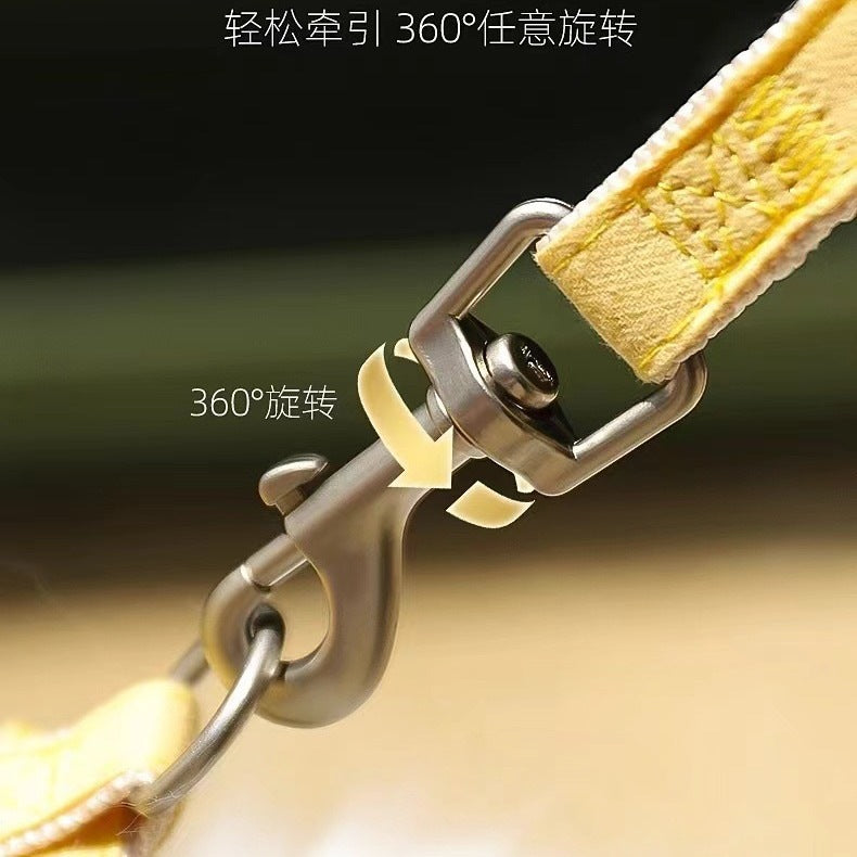 犬用 リーシュ 猫用 シンプル ペットハーネス ネコ用ハーネス 胴輪 小型犬 2点セット リード ハーネス 犬 軽量 お散歩 おしゃれ お出かけ 5 中型犬 簡単装着 ハーネスリードセット ペット用品