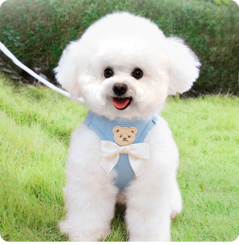 お出かけ 猫用 ハーネス 軽量 ペット用品 簡単装着 犬 ペットハーネス お散歩 小型犬 犬用ハーネス 中型犬 2点セット おしゃれ 51 リーシュ ハーネスリードセット 胴輪 ネコ用ハーネス リード