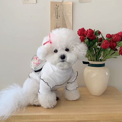 [犬 服]犬 洋服 ins人気商品 ペットボトムシャツスモールパピー犬服