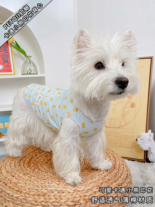 春夏新作 犬服 ペット服 犬 洋服 ペット 犬用品 小中型犬 犬服春秋モデル猫ベスト夏子犬春秋