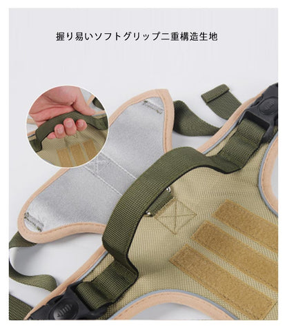 簡単着脱 大型犬 犬用 犬用ハーネス 犬 犬ハーネス 小型犬 胴輪 犬具 中型犬 ネコ ウェアハーネス 犬用ハーネス ハーネス 抜けない 一体型 反射 ハーネス かわいい ハンドル付 調節可能 引っ張