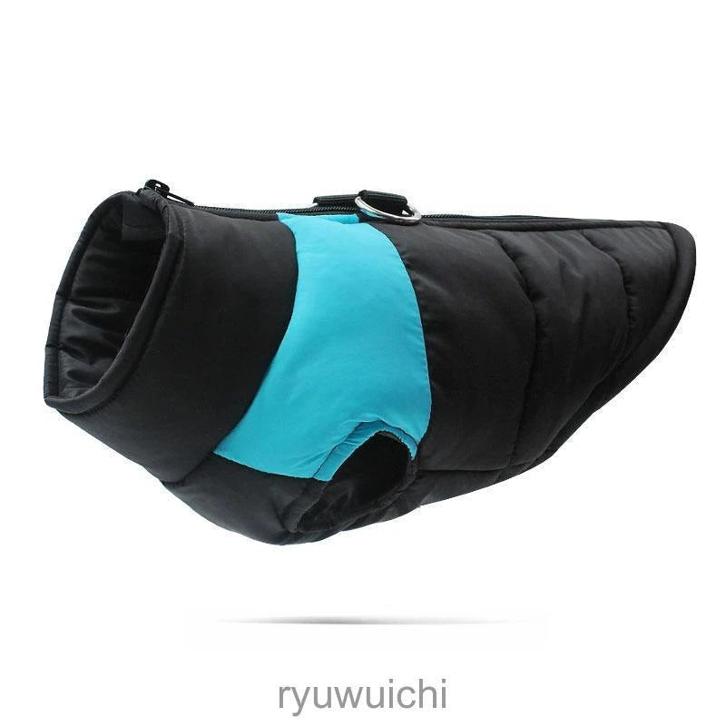 ペットウェア 中綿入りベスト ダウン風 犬服 防水 ウェア ドッグウェア 秋 冬 袖なし タンクトップ トレーナー ペット用品 大型犬 防寒 可愛い おしゃれ お散歩